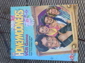 1986 Honeymooners VHS Board Game