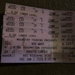 Rod Wave Lower Level Tickets 