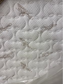 KING Size Organic Cotton Luxury Mattress.