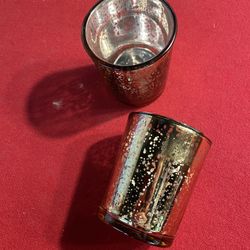  Gold Tea light  Candle Holders 