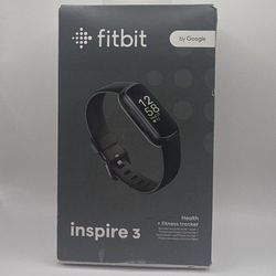 Fitbit Inspire 3 Health & Fitness Tracker Midnight Zen Activated