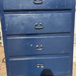 Midnight blue dresser