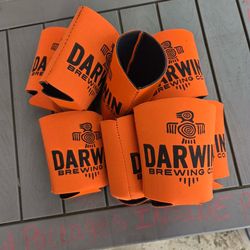 Darwin pint coozies