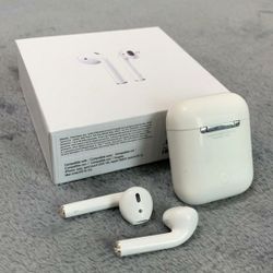 2019 New 1:1 Refurbished Apple MMEF2AM/AAAAA+ Air Pods Wireless Bluetooth Earphones with Charging Case for IOS/Android