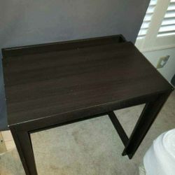 Black/Dk Brown Office Desk 