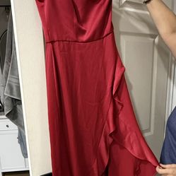 Beautiful Red Formal Dress Size 2