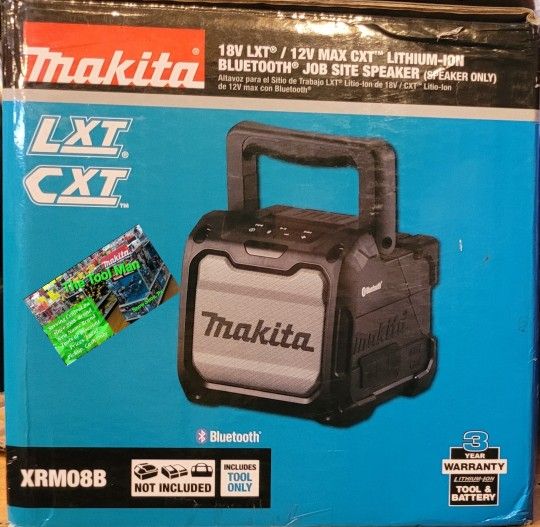 Makita 18v 110v Cordless Bluetooth Speaker $85 Firm Pickup Only