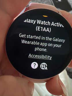 Rose Gold Samsung Galaxy Watch Active (40mm) gold rose