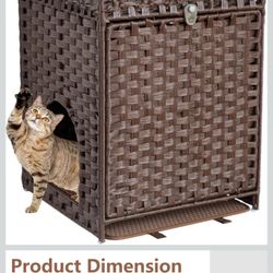 Cat Liter Box Cover Furniture 