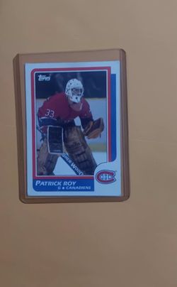 Patrick Roy Rookie Card 