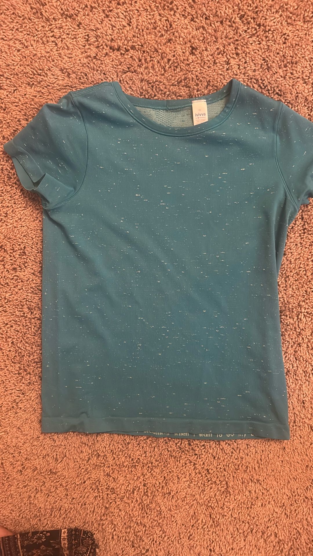 ivivva by lululemon, size 10, athletic shirt