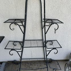 Plant Stands (one Big, 3 Small )