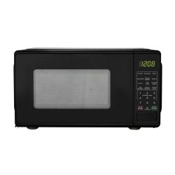 Black Microwave Oven 