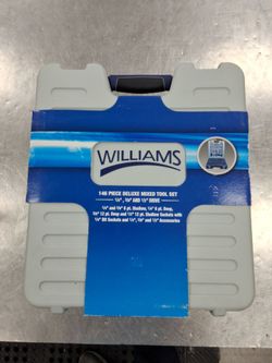 WILLIAMS 146 Piece Deluxe Mixed Tool Set
