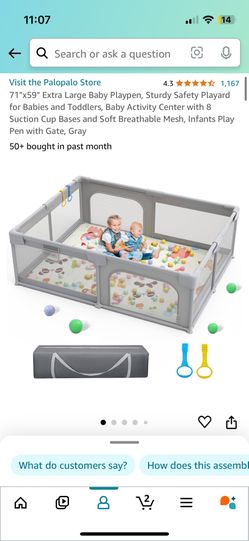 Large play Pen/ Play Yard