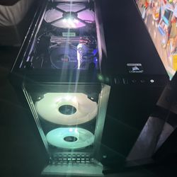 Asus 6900XT build with X570 crosshair, Corsair RGB, Ryzen 5600x