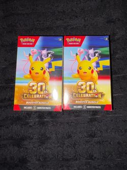 2x 30th Celebration Booster Bundle