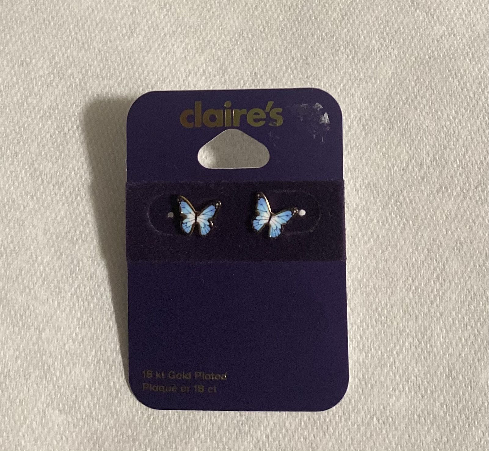Small Butterfly Earrings 