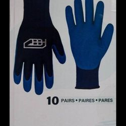 Group BBH Spring Style Work Gloves - 10 Pack - L (New - Open Box)