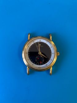 Movado Date Pointer 28mm Vintage Original Leather