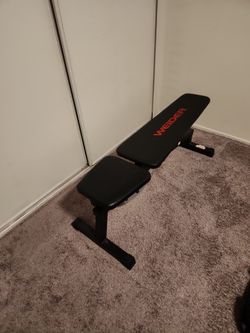 WEIDER adjustable bench press - Black