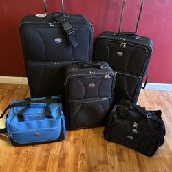 Luggage Set, American Tourister 5 Piece Set