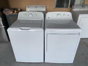 Gas dryer GE and washer Hotpoint 60 days of warranty free delivery and installation