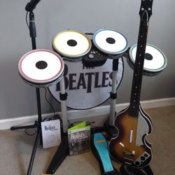 The Beatles Rock Band Set Xbox 360