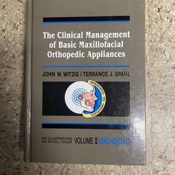 The Clinical Management of Basic Maxillofacial Orthopedic Appliances Dentistry
