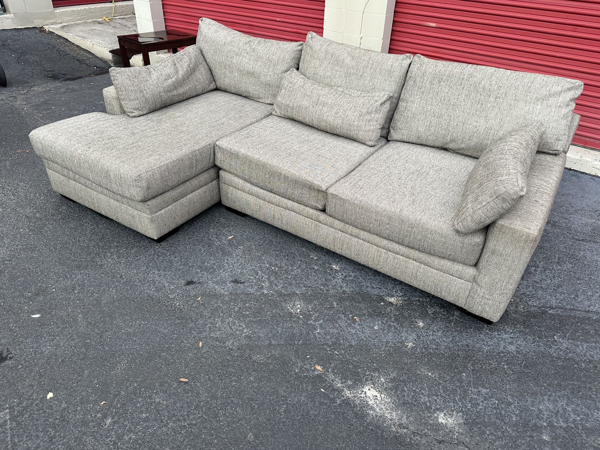 Comfy Nice Gray Sectional Couch π₯π₯π₯