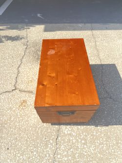 Wooden Trunk