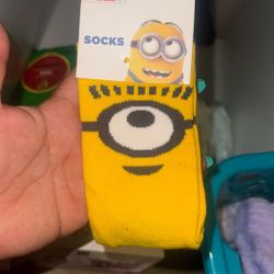 Minions Toddler Socks