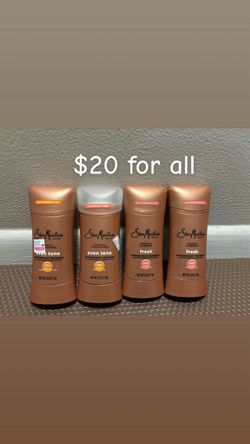 SheaMoisture Deodorant Bundle – 4 Sticks