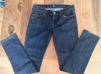 7 For All Mankind Roxanne Straight Jeans Sz 30