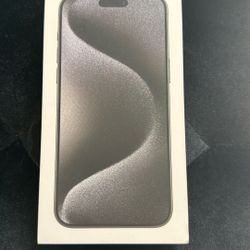 iPhone 15 Pro Max Brand New Unlocked 