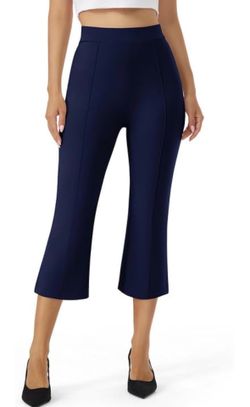 Brandnew Women Cropped Capri Pant(XSMALL/SMALL/MEDIUM/XLARGE)