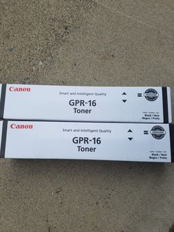 Genuine Canon GPR 16 Toner. Black