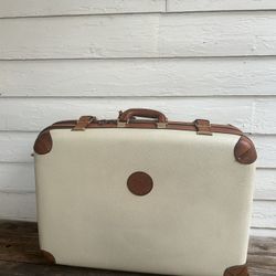 Italian Mid Century Brick’s Rolling Suitcase, By Bojola 
