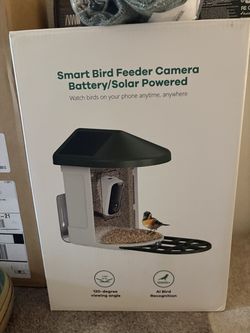 New bird feeder