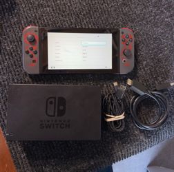 Nintendo Switch With Dock and Charger