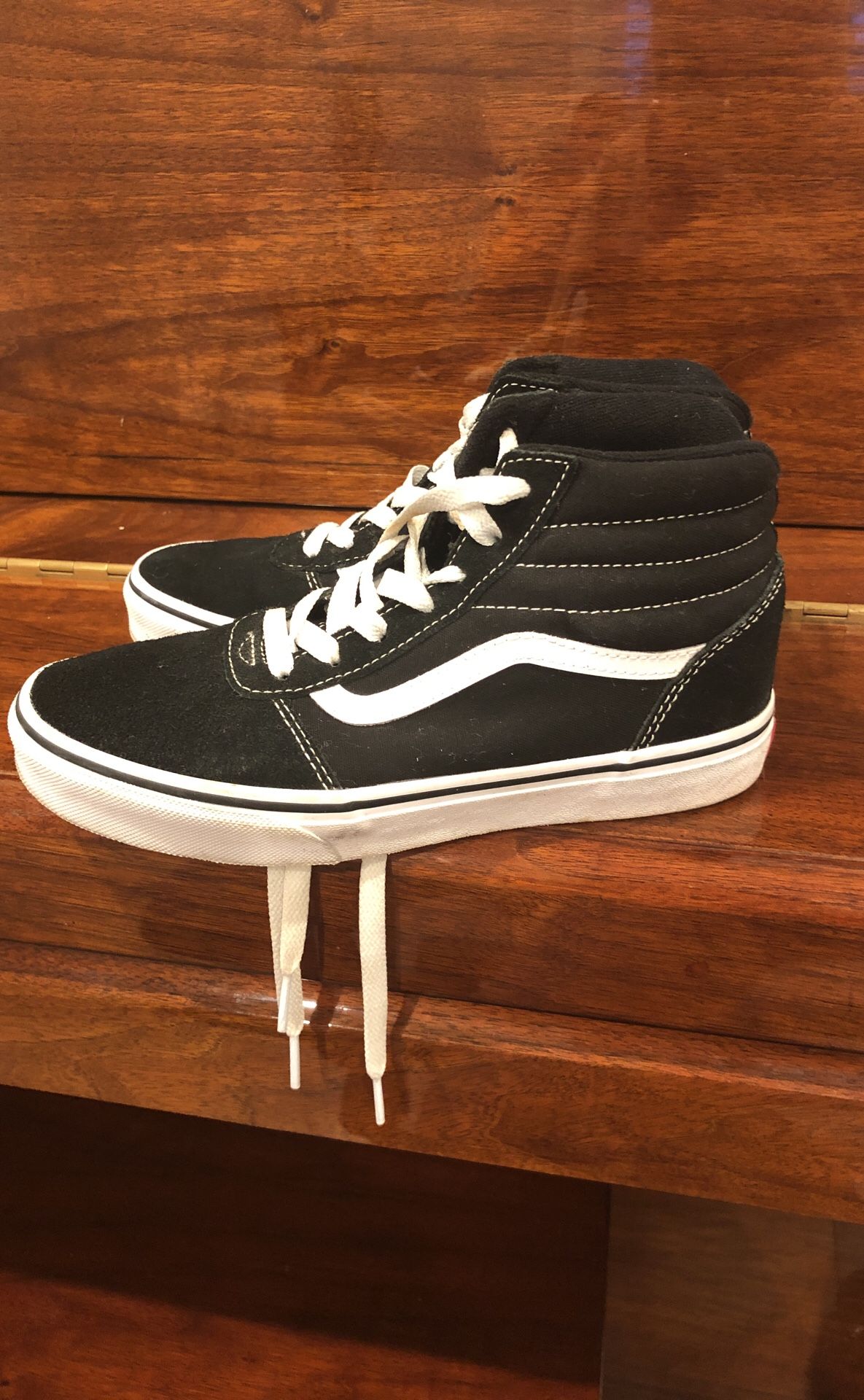 Size 4 (youth) high top vans