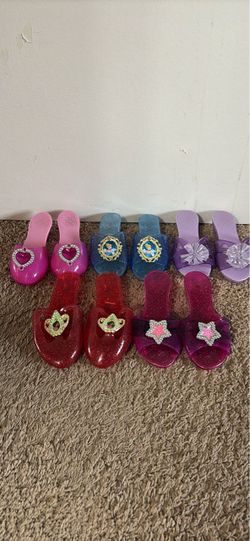 Girls dress up shoes and accessories