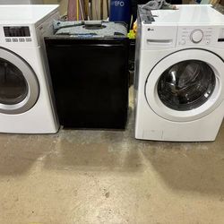 Dryer washer dishwasher