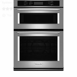 KitchenAid 30” microwave oven combo