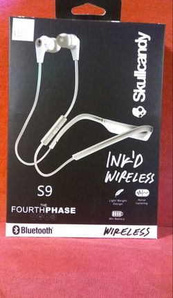 Bluetooth wireless headset earphones earbuds headphones listen to music and answer calls use with any phone or device