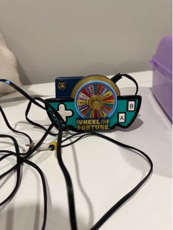 Jakks Pacific Wheel of Fortune Plug & Play TV Game - RadioShack Version - Untested