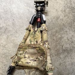 Manfrotto Tripod W/tripod Caddy, 1 HOG Saddle