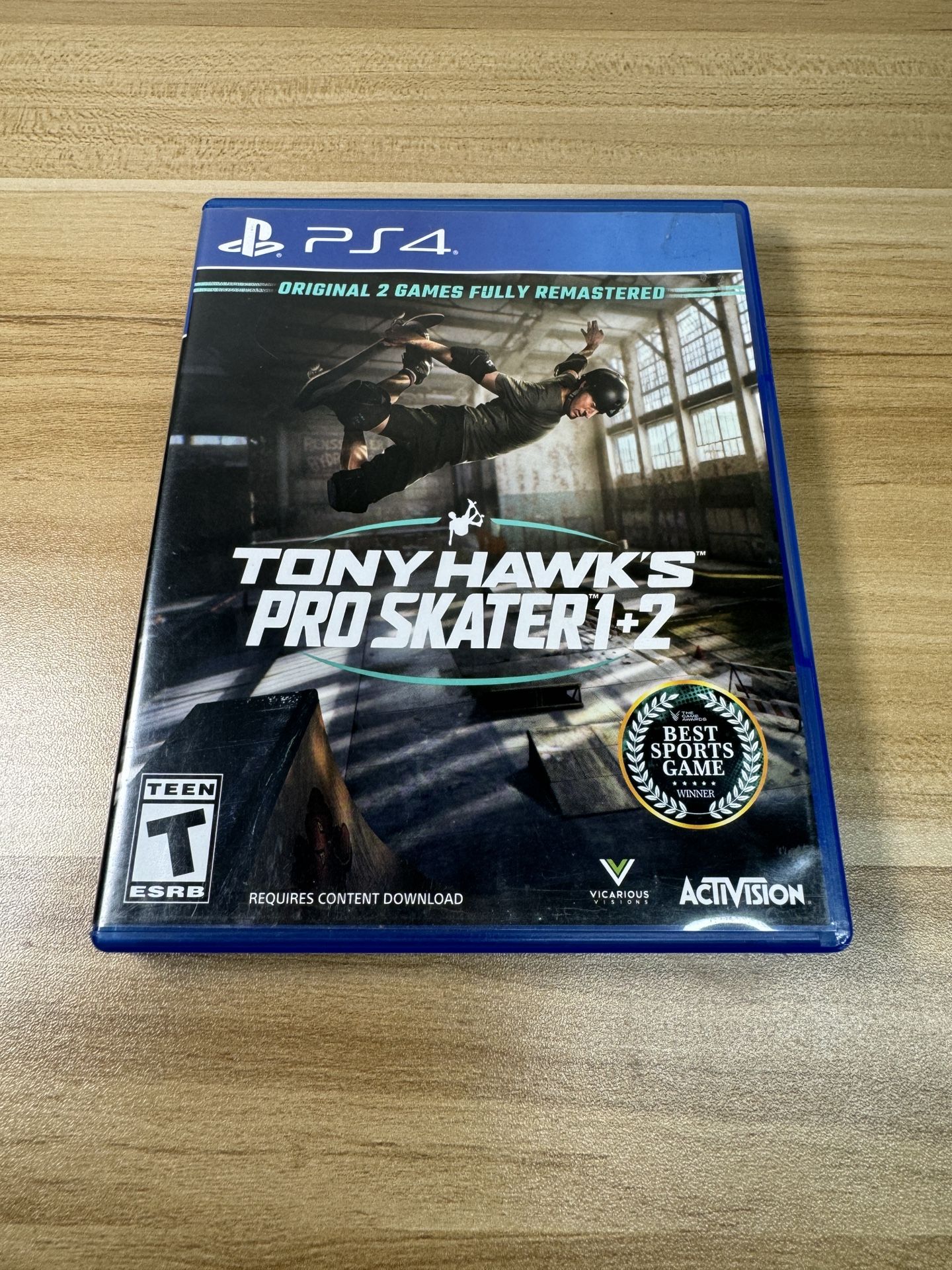 PS4 Tony Hawk Pro Skater 1 & 2