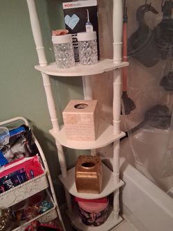 Wood Corner Unit