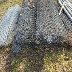 Chain link fence